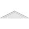 Ekena Millwork Peaked Cap Smooth Architectural Grade PVC Pediment, 28"W x 8"H x 2"P (Pitch 6/12) PEDPS028X080PKC00 - alternate 6
